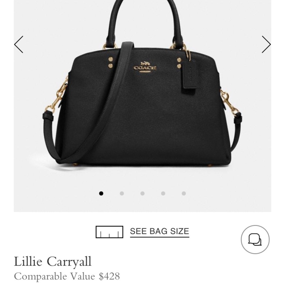Coach Lillie Carryall Purse